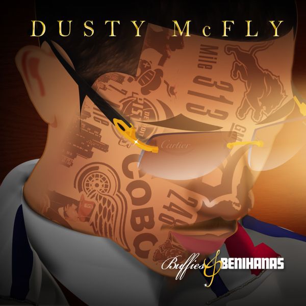 Dusty McFly - Buffies&Benihanas Mixtape Cover Design