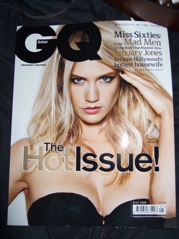 January Jones aka 'Betty Draper' from Mad Men.