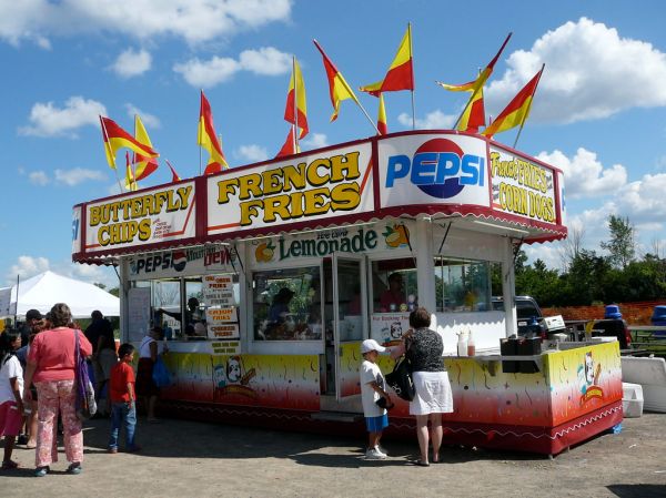 French Fries and Butterfly Chips