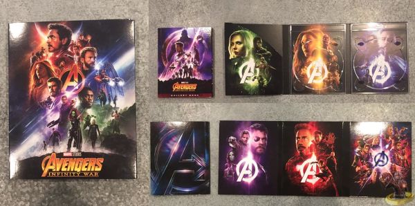 Avengers: Infinity War 4K Blu-Ray Loot!