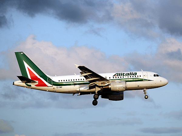EI-IMX Alitalia Airbus A319-111, Schiphol pic1