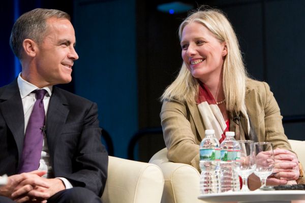 Mark Carney and Catherine McKenna