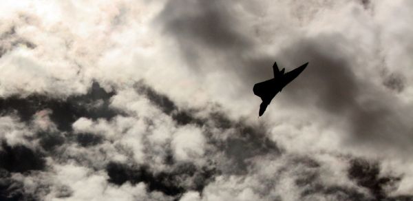 Avro Vulcan (XH558) at Clacton Air Show 2013