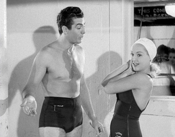 I Wake Up Screaming - Betty Grable and Victor Mature pool 01