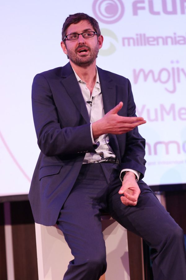 Louis Theroux at Mobile Engage