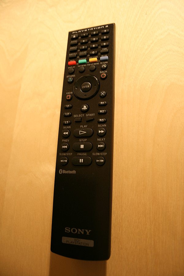 Sony PS3 BluRay Remote Control