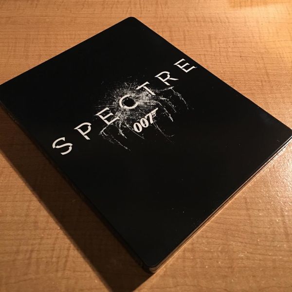 SPECTRE Blu-Ray Steelbook. #jamesbond #007 #spectre #bluray #steelbook #film #library #collection #movie