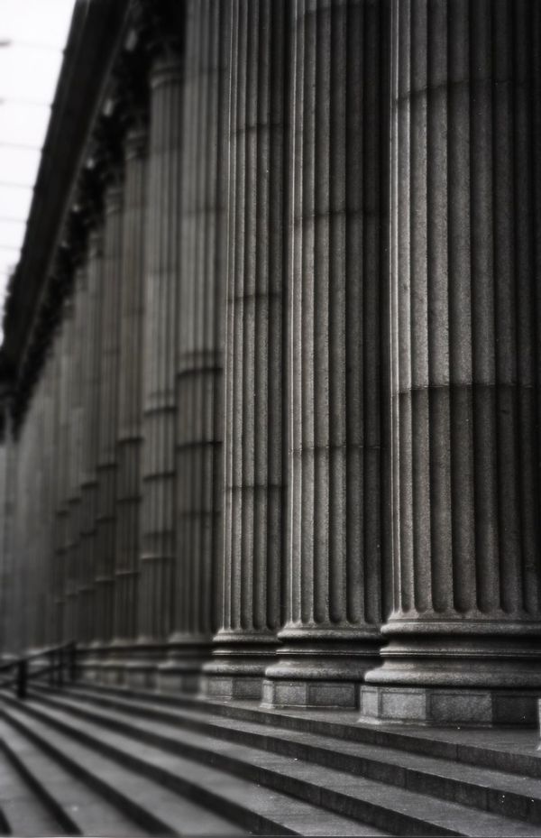 Manhattan NY ~ NYC ~ James A. Farley Post Office ~ Historical Landmark ~ 35mm Film Old