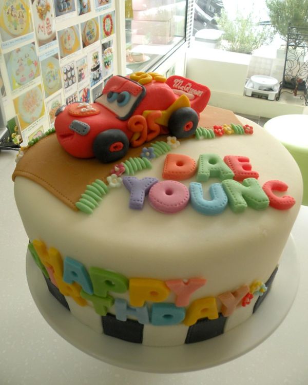 McQueen Birthday Cake
