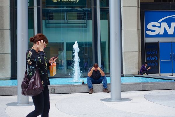 Visitors to New York are supposed to be happy ... but not everyone is