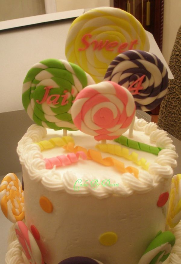 Jai's Lollipop Cake