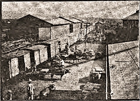 Railroad yards of MRR in Manila - 1906
