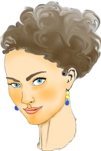 Female face