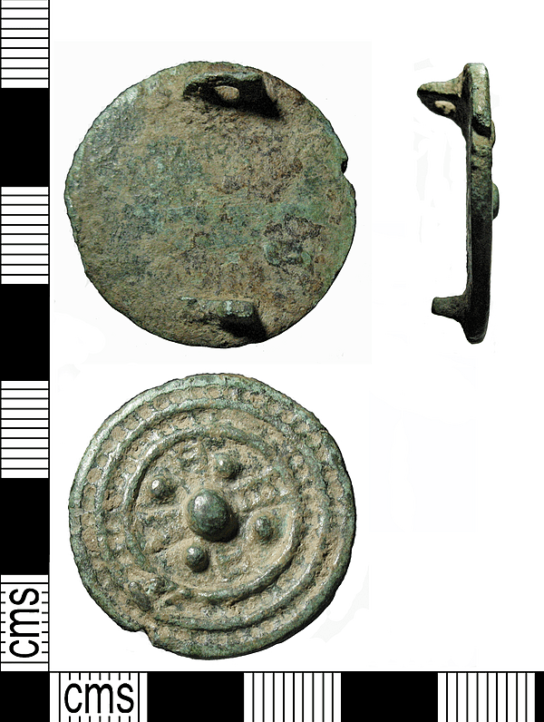 <div class='fn'> saxon nummular disc brooch</div>
