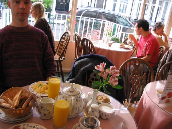 breakfast at the Muffin Man