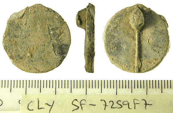 <div class='fn'> Medieval Blank Lead Seal Matrix</div>