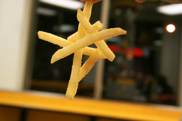 French fries ART