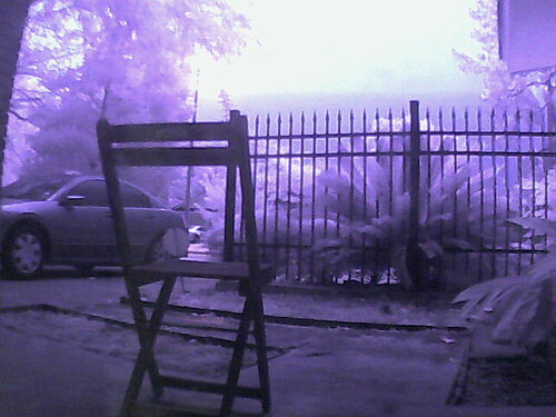 Lightning strikes viewed on IP camera