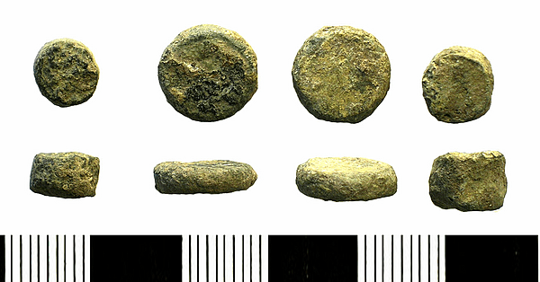 <div class='fn'> Roman coin blanks (probably)</div>