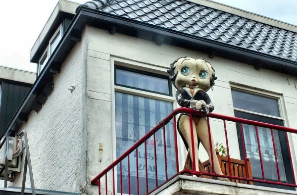 Betty Boop in Sint Nicolaasga