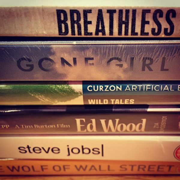 The inevitable outcome of wandering into an HMV that's having a Blu-ray sale. #bluray #hmv #cardiff #bluraycollection #blurayjunkie #bluraycollector #movie #film #wales #filmcollection