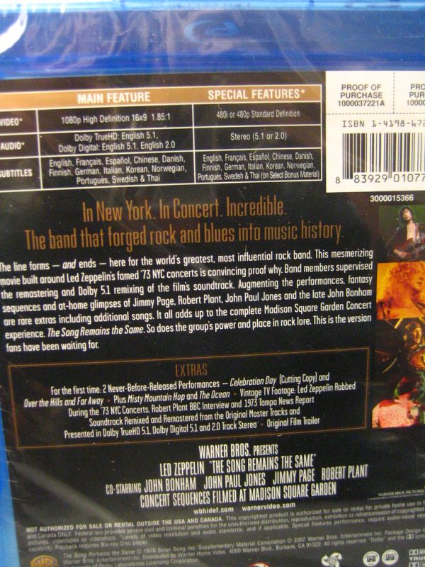 Led Zeppelin - The Song Remains the Same