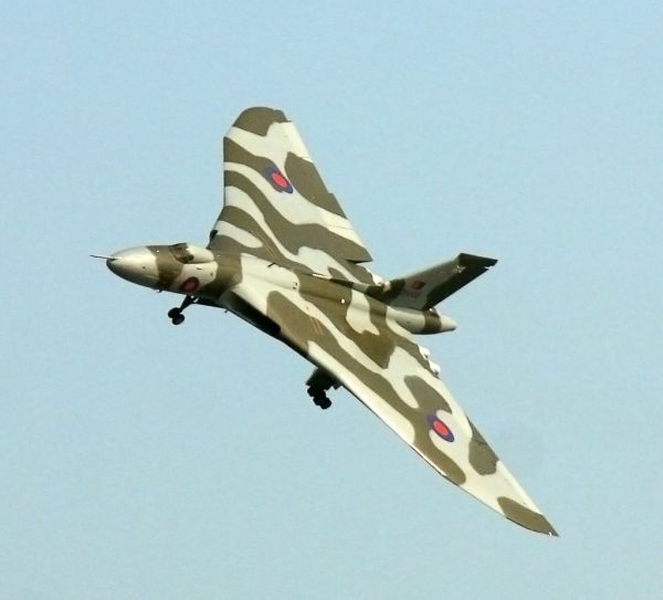 Avro Vulcan (XH558) at Clacton Air Show 2013