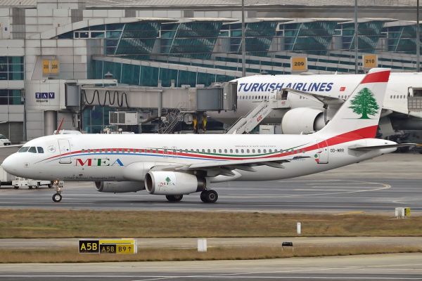 MEA Middle East Airlines OD-MRR Airbus A320-232 cn/3837 @ LTBA / IST 26-11-2018