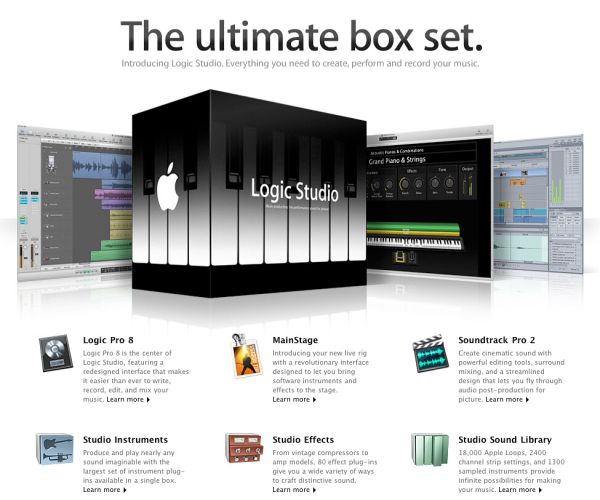 Logic Pro 8 Released
