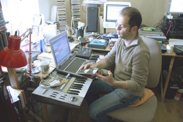 William's portable studio