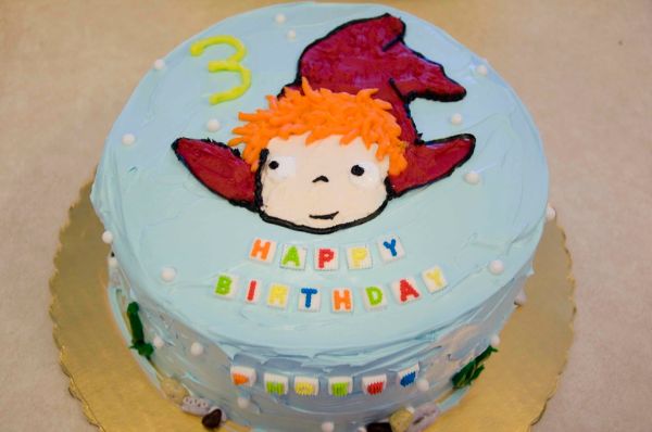 Ponyo Birthday Cake