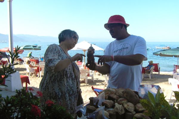 I'm sure that the song about 'The Muffin Man' was not written about this likeable guy. Puerto Vallarta Jalisco Mexico