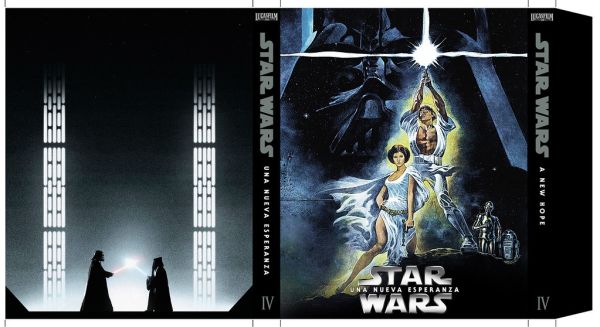 Star Wars 4 Una Nueva Esperanza - bluray Slipcover STEELBOOK JARvideo