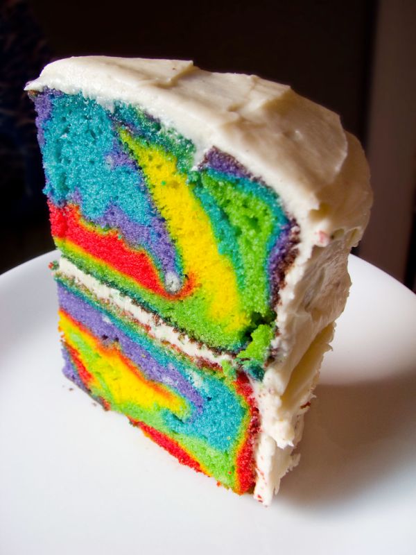 Rainbow cake