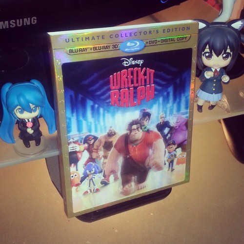 Wreck-It Ralph Ultimate Collector's Edition Blu-Ray obtained! Yay! #movies #film #cinema #bluray #wreckitralph #disney