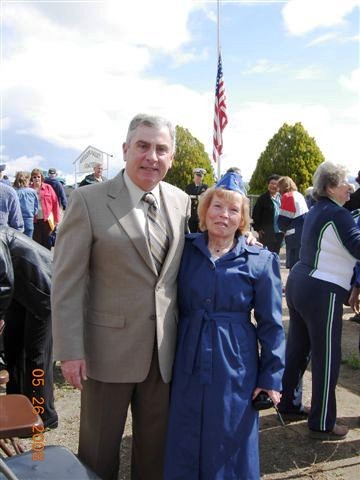 Mom and General Abizaid