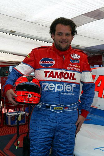 Principe Marcello a una gara di offshore per il team Tamoil-Zepter 1