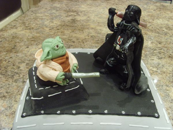 Star wars birthday cake