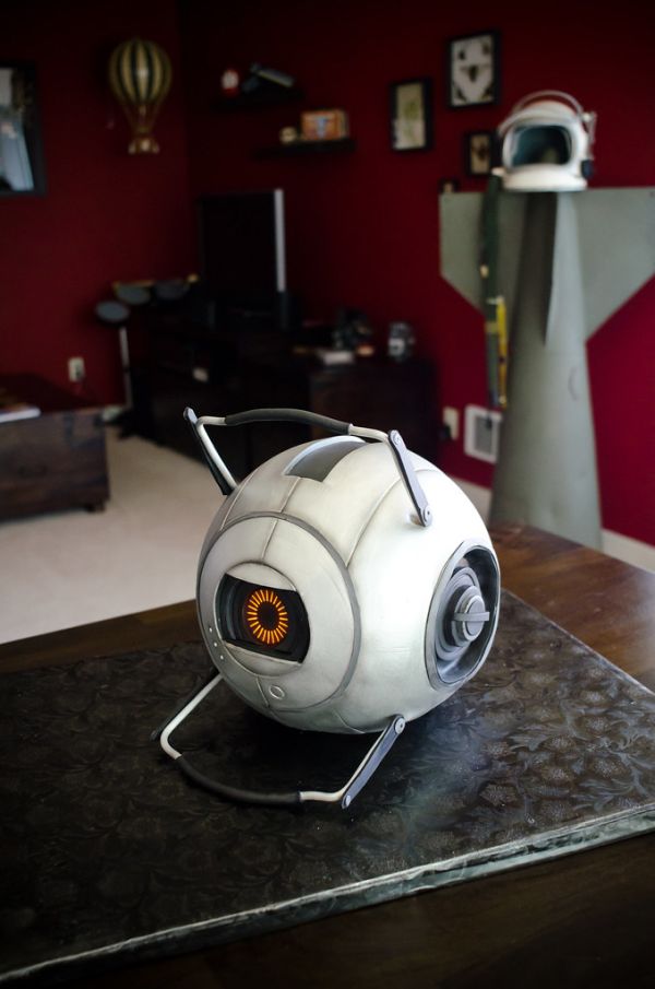 Portal 2 Space Core Cake!