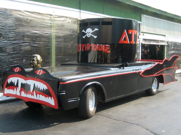 Deathmobile from 'Animal House' movie: 1966 Lincoln Continental