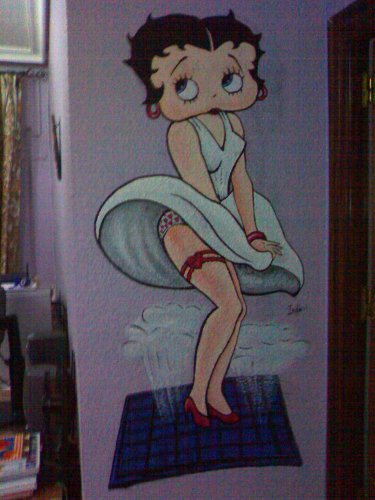 Betty Boop terminada