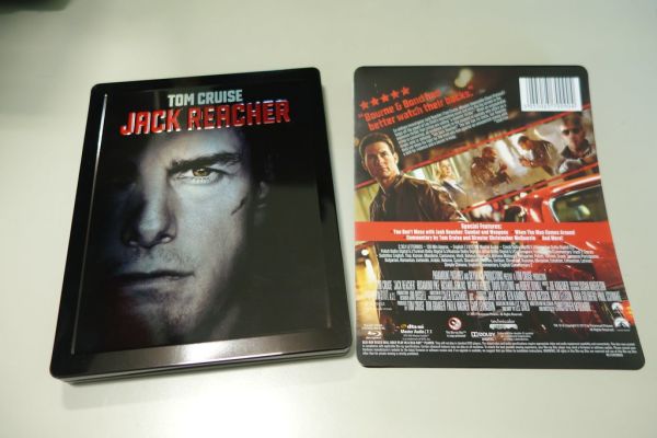 Jack Reacher Blu-ray Disc Steelbook