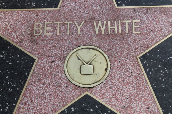 Betty White Tour - Stop #2 (Betty White's Stat on the Hollywood Walk of Fame)