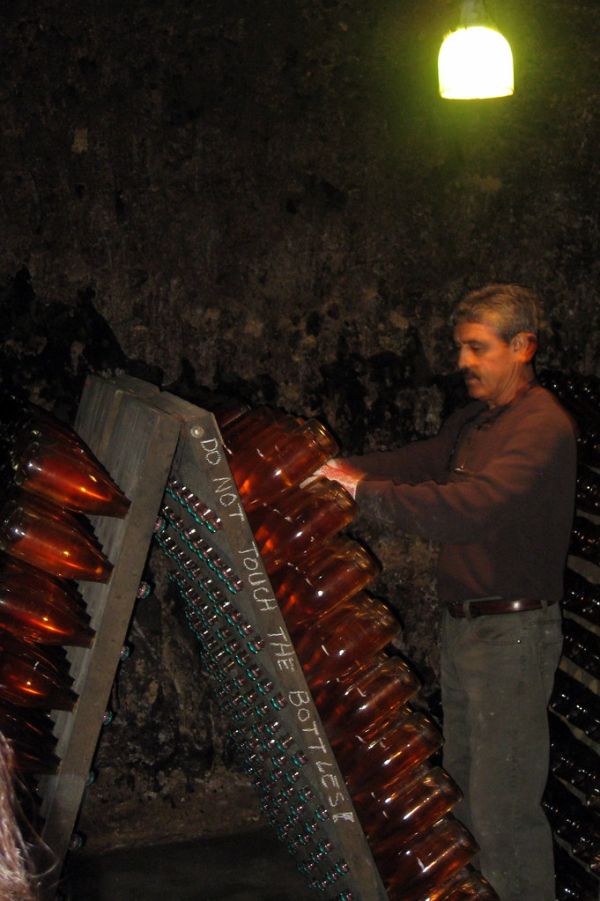 California - Calistoga: Schramsberg Vineyard - The Riddler