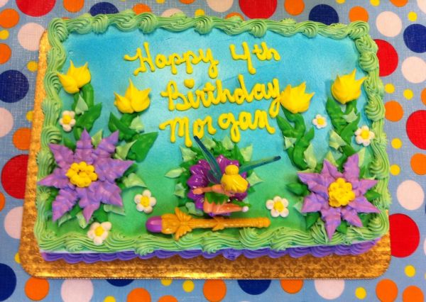 Morgan 4th birthday cake
