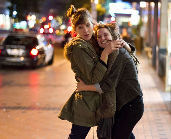 Crazy fun loving lesbian couple