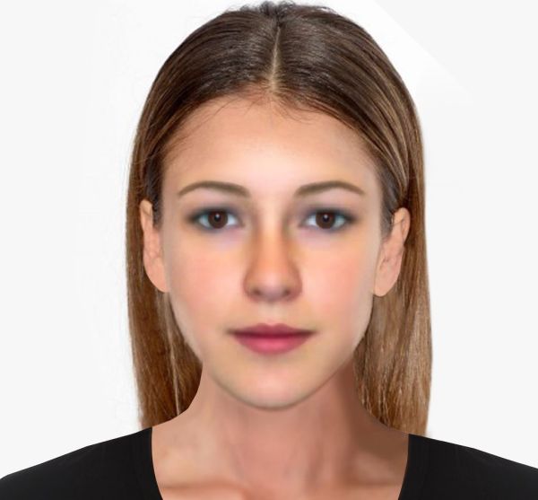 The male perception of archetypal female face of beauty according to a new scientific study to mark the launch of the Samsung Galaxy S6.