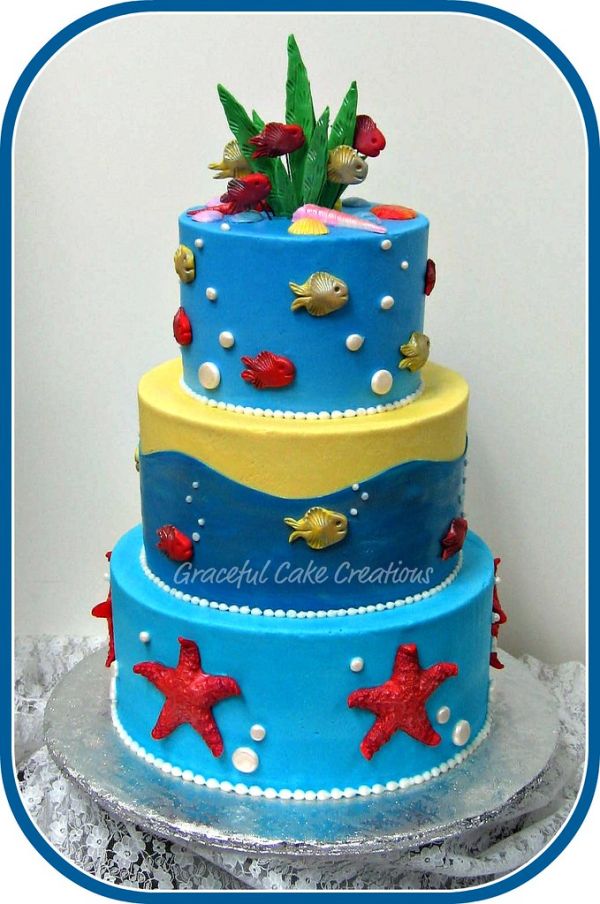 Under The Sea Birthday Cake