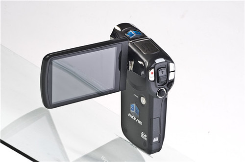 Portable 3D camcorder 3D Video Camera Double Lens HD 720P HDV-VD1