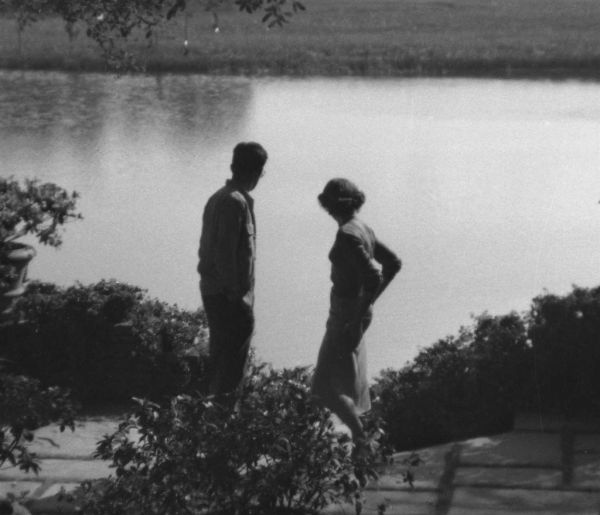 Bobby and Betty, circa 1953